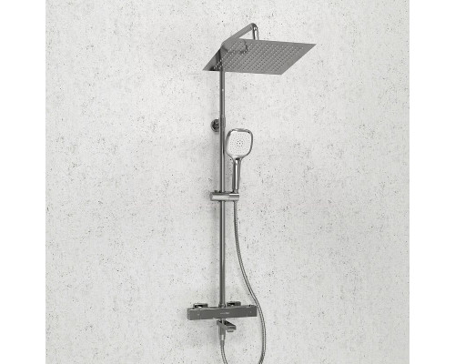 Приобрести Душевая система WasserKRAFT A199.118.065.010.CH Thermo с термостатом Хром в магазине сантехники Santeh-Crystal.ru