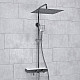 Купить Душевая система WasserKRAFT A113.119.126.CH Thermo с термостатом Хром Белая в магазине сантехники Santeh-Crystal.ru