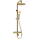 Приобрести Душевая система WasserKRAFT A188.208.207.PG Thermo с термостатом Золото глянцевое в магазине сантехники Santeh-Crystal.ru
