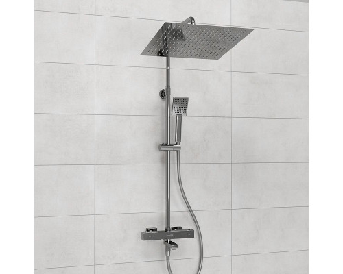 Приобрести Душевая система WasserKRAFT A199.119.141.087.CH Thermo с термостатом Хром в магазине сантехники Santeh-Crystal.ru