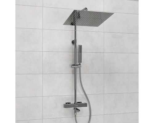 Приобрести Душевая система WasserKRAFT A199.119.103.087.CH Thermo с термостатом Хром в магазине сантехники Santeh-Crystal.ru