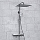 Купить Душевая система WasserKRAFT A113.119.127.CH Thermo с термостатом Хром Белая в магазине сантехники Santeh-Crystal.ru