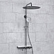Купить Душевая система WasserKRAFT A113.117.127.CH Thermo с термостатом Хром Белая в магазине сантехники Santeh-Crystal.ru