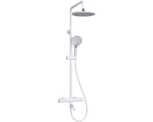 Заказать Душевая система WasserKRAFT A188.067.058.WM Thermo с термостатом Белый матовый в магазине сантехники Santeh-Crystal.ru