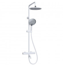 Душевая система WasserKRAFT A188.067.059.WM Thermo с термостатом Белый матовый