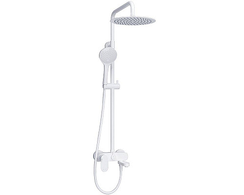 Приобрести Душевая система WasserKRAFT A185.257.155.WM Белая матовая в магазине сантехники Santeh-Crystal.ru