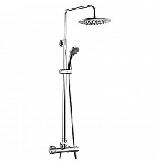 Душевая система WasserKRAFT A13302 с термостатом Хром