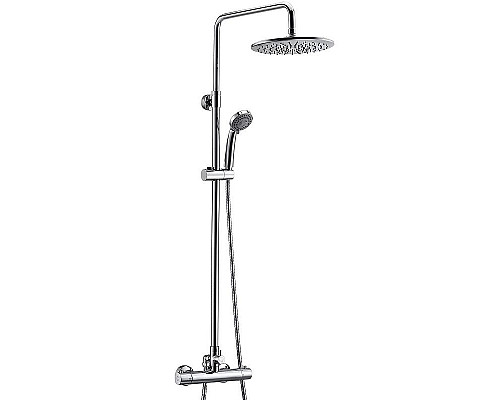 Купить Душевая система WasserKRAFT A13302 с термостатом Хром в магазине сантехники Santeh-Crystal.ru