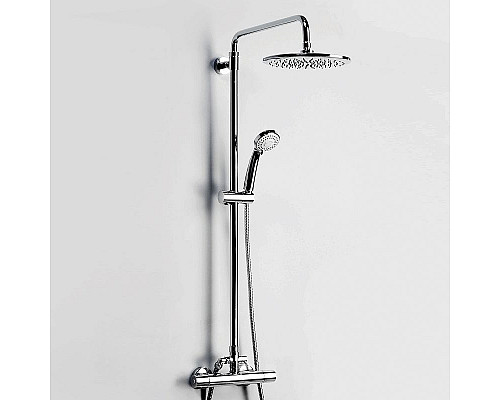 Купить Душевая система WasserKRAFT A13302 с термостатом Хром в магазине сантехники Santeh-Crystal.ru