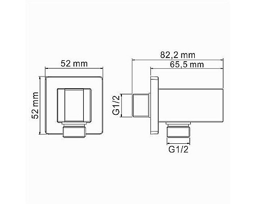 Заказать Гигиенический душ со смесителем WasserKRAFT A02041 Черный матовый в магазине сантехники Santeh-Crystal.ru