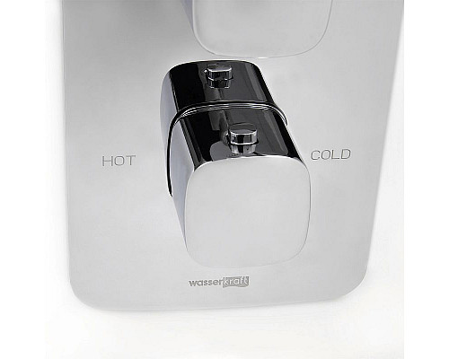 Заказать Душевая система WasserKRAFT A178644 Thermo с термостатом Хром в магазине сантехники Santeh-Crystal.ru