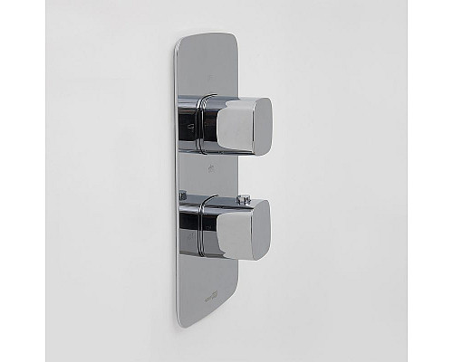 Заказать Душевая система WasserKRAFT A178644 Thermo с термостатом Хром в магазине сантехники Santeh-Crystal.ru