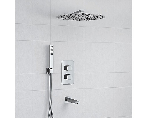 Заказать Душевая система WasserKRAFT A178644 Thermo с термостатом Хром в магазине сантехники Santeh-Crystal.ru