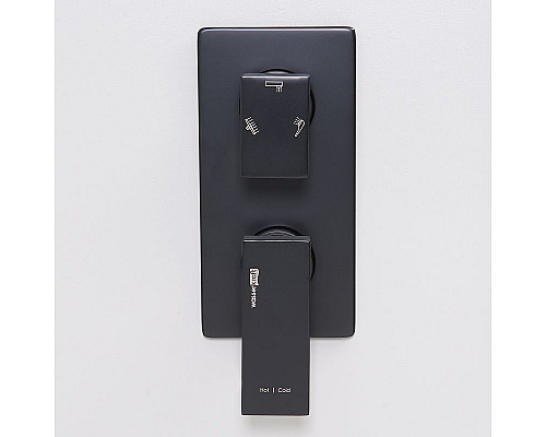 Купить Душевая система WasserKRAFT A172071 Черная матовая в магазине сантехники Santeh-Crystal.ru