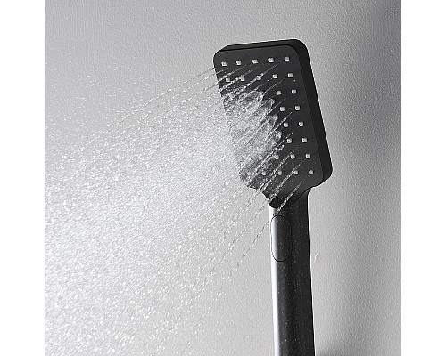 Купить Душевая система WasserKRAFT A172071 Черная матовая в магазине сантехники Santeh-Crystal.ru