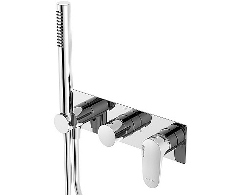 Заказать Душевая система WasserKRAFT A16116 Хром в магазине сантехники Santeh-Crystal.ru