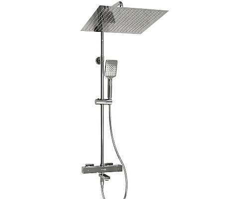 Приобрести Душевая система WasserKRAFT A199.119.126.010.CH Thermo с термостатом Хром в магазине сантехники Santeh-Crystal.ru