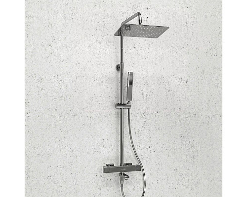 Приобрести Душевая система WasserKRAFT A199.069.103.010.CH Thermo с термостатом Хром в магазине сантехники Santeh-Crystal.ru