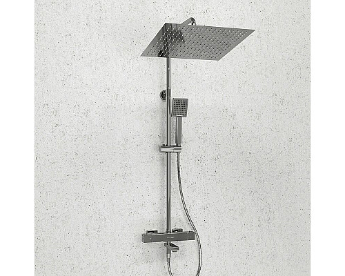 Приобрести Душевая система WasserKRAFT A199.119.141.010.CH Thermo с термостатом Хром в магазине сантехники Santeh-Crystal.ru