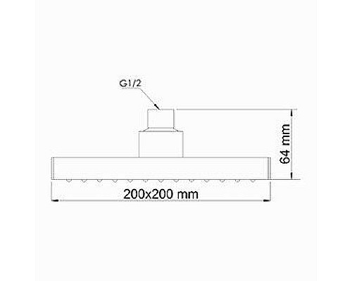 Купить Душевая система WasserKRAFT A12028 Хром в магазине сантехники Santeh-Crystal.ru