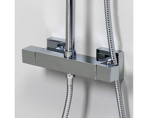 Купить Душевая система WasserKRAFT A15502 с термостатом Хром в магазине сантехники Santeh-Crystal.ru