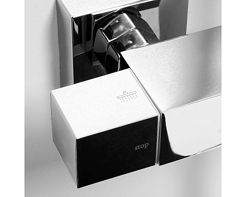 Купить Душевая система WasserKRAFT A15502 с термостатом Хром в магазине сантехники Santeh-Crystal.ru