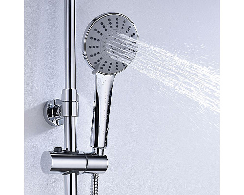 Приобрести Душевая система WasserKRAFT A16601 Хром в магазине сантехники Santeh-Crystal.ru