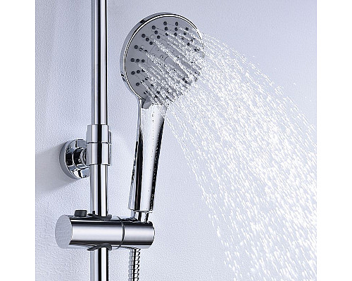 Приобрести Душевая система WasserKRAFT A16601 Хром в магазине сантехники Santeh-Crystal.ru