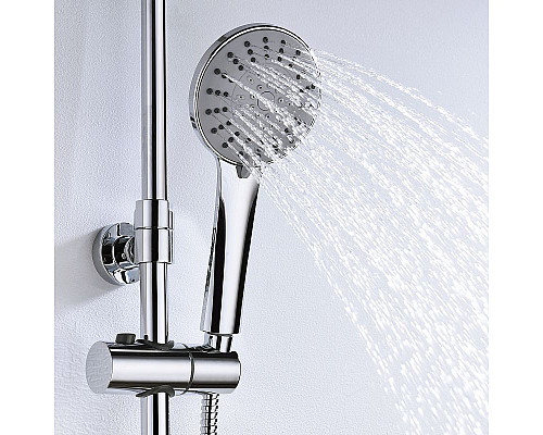 Приобрести Душевая система WasserKRAFT A16601 Хром в магазине сантехники Santeh-Crystal.ru
