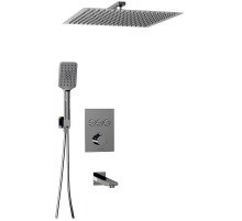 Душевая система WasserKRAFT Neime A171919 с термостатом Хром
