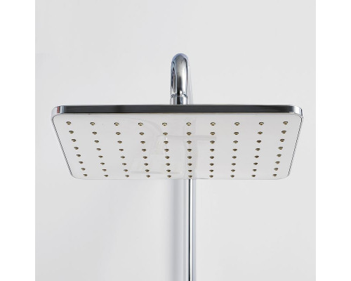 Купить Душевая система WasserKRAFT Thermo A11301 с термостатом Хром Белая в магазине сантехники Santeh-Crystal.ru