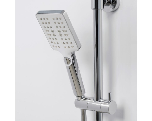 Купить Душевая система WasserKRAFT Thermo A11301 с термостатом Хром Белая в магазине сантехники Santeh-Crystal.ru