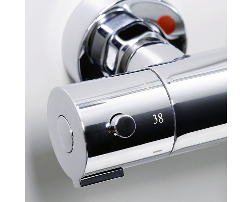 Заказать Душевая система WasserKRAFT Thermo A18801 с термостатом Хром в магазине сантехники Santeh-Crystal.ru