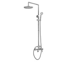 Душевая система ZorG Antic A 201DS-SL Серебро