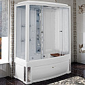 Душевой бокс Radomir Элис 1 168x85 R 1-04-1-2-4-0950 профиль Белый стекло прозрачное Душевой бокс Radomir Элис 1 168x85 R 1-04-1-2-4-0950 профиль Белый стекло прозрачное
