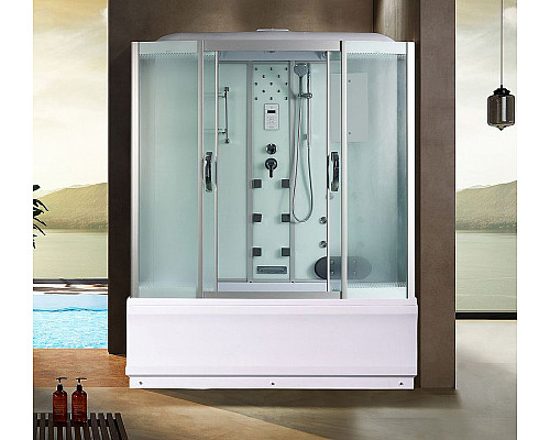 Заказать Душевой бокс River Wisla 170x80 МТ 10000000148 с поддоном в магазине сантехники Santeh-Crystal.ru