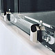 Купить Душевой бокс Royal Bath ALP 150x100 RB150ALP-T-CH-R с гидромассажем стекло прозрачное задние стенки Белые в магазине сантехники Santeh-Crystal.ru