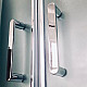 Заказать Душевой бокс Royal Bath ALP 150х100 RB150ALP-C-CH-R с гидромассажем стекло матовое задняя стенка Белая в магазине сантехники Santeh-Crystal.ru