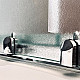 Заказать Душевой бокс Royal Bath ALP 150х100 RB150ALP-C-CH-R с гидромассажем стекло матовое задняя стенка Белая в магазине сантехники Santeh-Crystal.ru