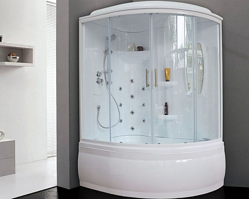 Santeh-Crystal.ru: Душевой бокс Royal Bath ALP 140х95 RB140ALP-T-L с гидромассажем Заказать Душевой бокс Royal Bath ALP 140х95 RB140ALP-T-L с гидромассажем в магазине сантехники Santeh-Crystal.ru