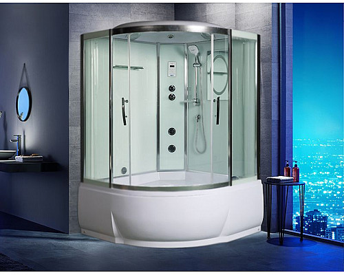 Santeh-Crystal.ru: Душевой бокс WeltWasser WW500 Emmer 13555 135x135 10000003290 профиль Хром стекло прозрачное Приобрести Душевой бокс WeltWasser WW500 Emmer 13555 135x135 10000003290 профиль Хром стекло прозрачное в магазине сантехники Santeh-Crystal.ru
