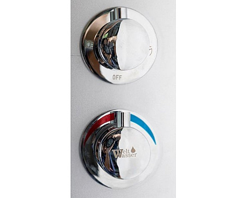 Santeh-Crystal.ru: Душевой бокс WeltWasser WW500 Emmer 13555 135x135 10000003290 профиль Хром стекло прозрачное Приобрести Душевой бокс WeltWasser WW500 Emmer 13555 135x135 10000003290 профиль Хром стекло прозрачное в магазине сантехники Santeh-Crystal.ru