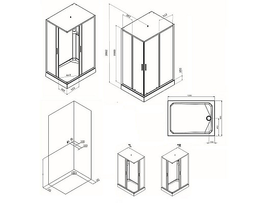 Santeh-Crystal.ru: Душевая кабина AM.PM Gem 120х90 W90C-404-12090MT без гидромассажа Приобрести Душевая кабина AM.PM Gem 120х90 W90C-404-12090MT без гидромассажа в магазине сантехники Santeh-Crystal.ru