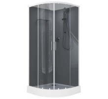 Душевая кабина Aquanet Passion EVO R White 90х90 267254 без гидромассажа