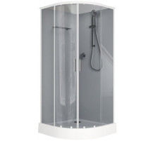 Душевая кабина Aquanet Passion EVO R White 90х90 267255 без гидромассажа