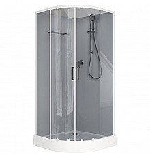 Душевая кабина Aquanet Passion EVO R White 90х90 267255 без гидромассажа