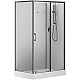 Заказать Душевая кабина Aquanet Passion EVO Black 120х80 R 282011 без гидромассажа в магазине сантехники Santeh-Crystal.ru
