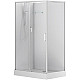 Приобрести Душевая кабина Aquanet Passion EVO White 120х80 L 281973 без гидромассажа в магазине сантехники Santeh-Crystal.ru