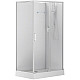 Приобрести Душевая кабина Aquanet Passion EVO White 120х80 R 281968 без гидромассажа в магазине сантехники Santeh-Crystal.ru