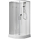 Заказать Душевая кабина Aquanet Passion EVO R White 80х80 281961 без гидромассажа в магазине сантехники Santeh-Crystal.ru